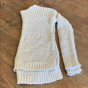 Cream knit sweater